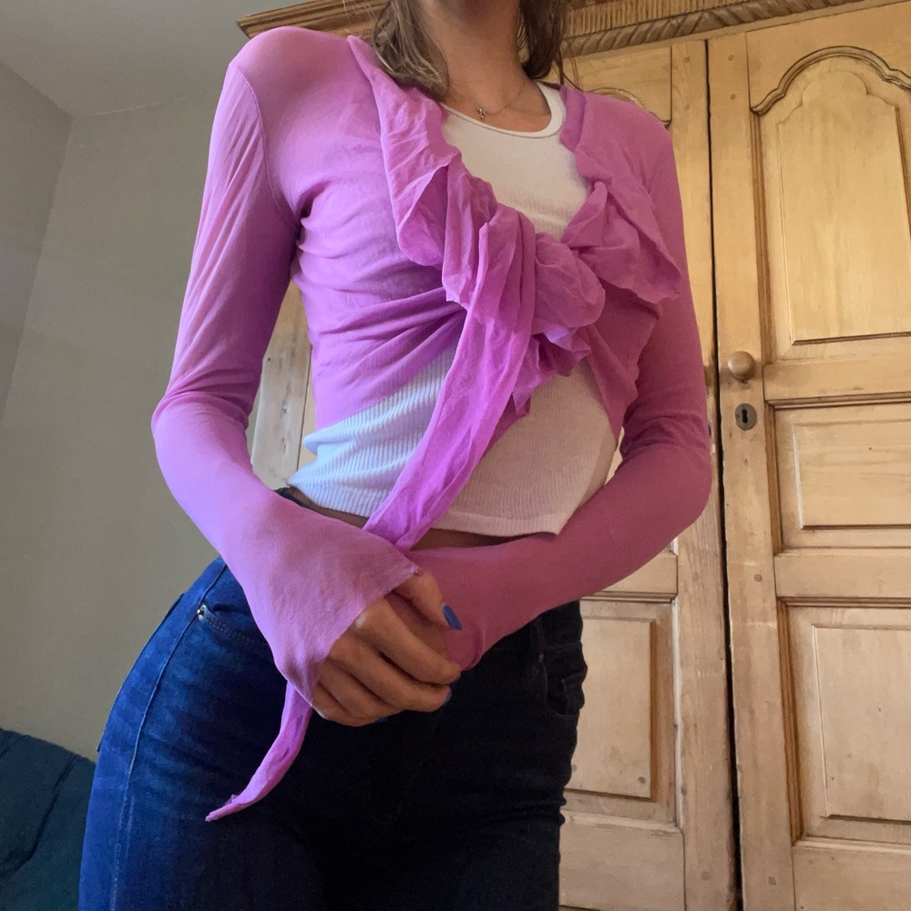 Beautiful feminine ballet core sweater